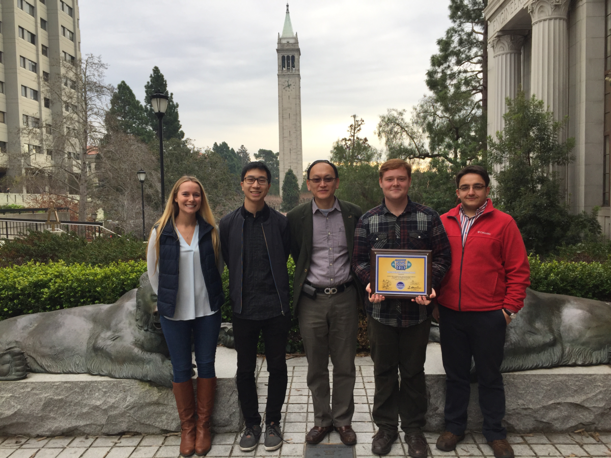 Lin Lab Members Win Best Student Paper Award At MEMS 2017 - UC Berkeley ...