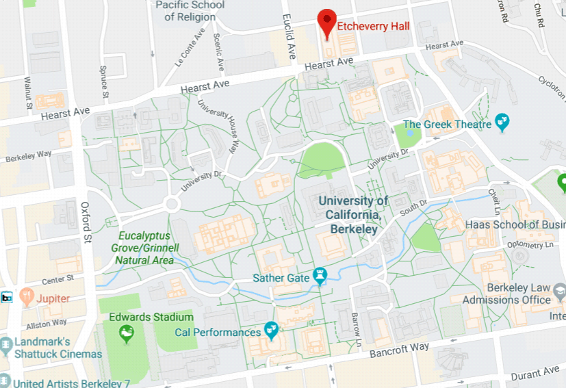 Visitor Information UC Berkeley Mechanical Engineering