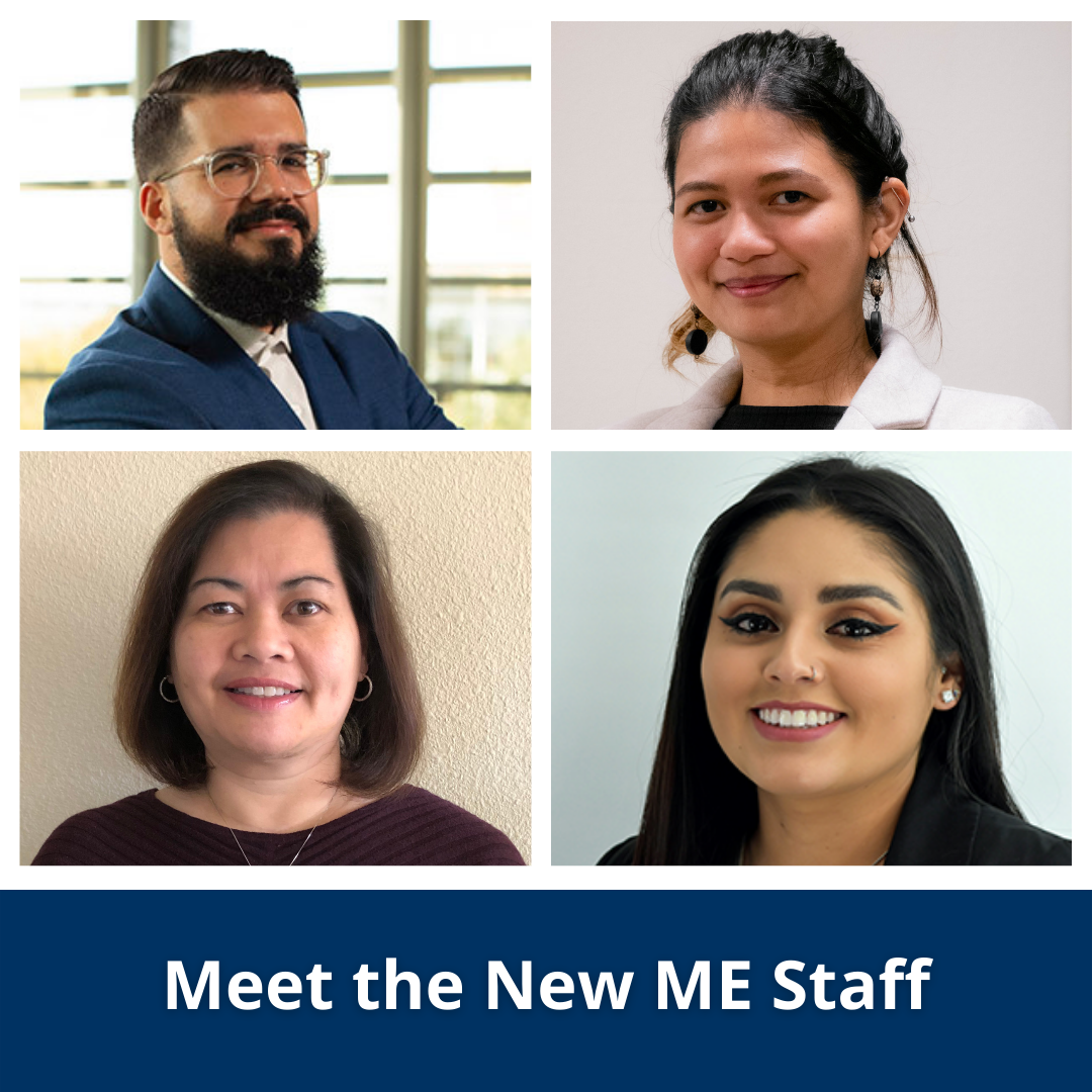 Meet the New ME Staff Members