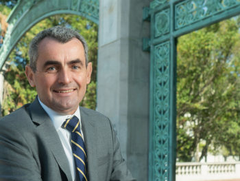 Oliver O’Reilly is Berkeley’s new vice provost for undergraduate education